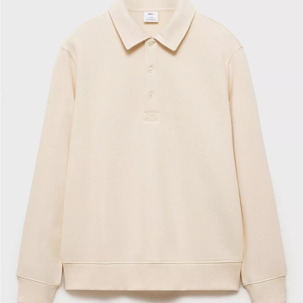Mango | Men's Bola Collar Neck Sweatshirt